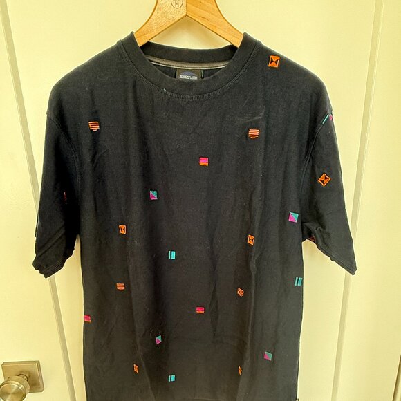 Scotch & Soda Men's Med Crew Neck Short Sleeve Shirt - Picture 1 of 3